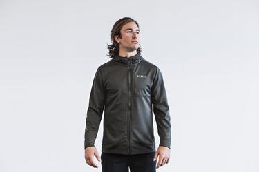 Nobull Softshell Men's Jackets Deep Grey | Australia (JI6379)